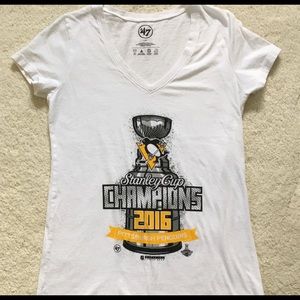 ‘47 PITTSBURGH‎ PENGUINS Top Shirt Sz L